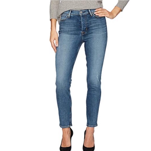 hudson high waisted skinny jeans